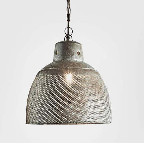 Riva Ceiling Pendant Small Zinc