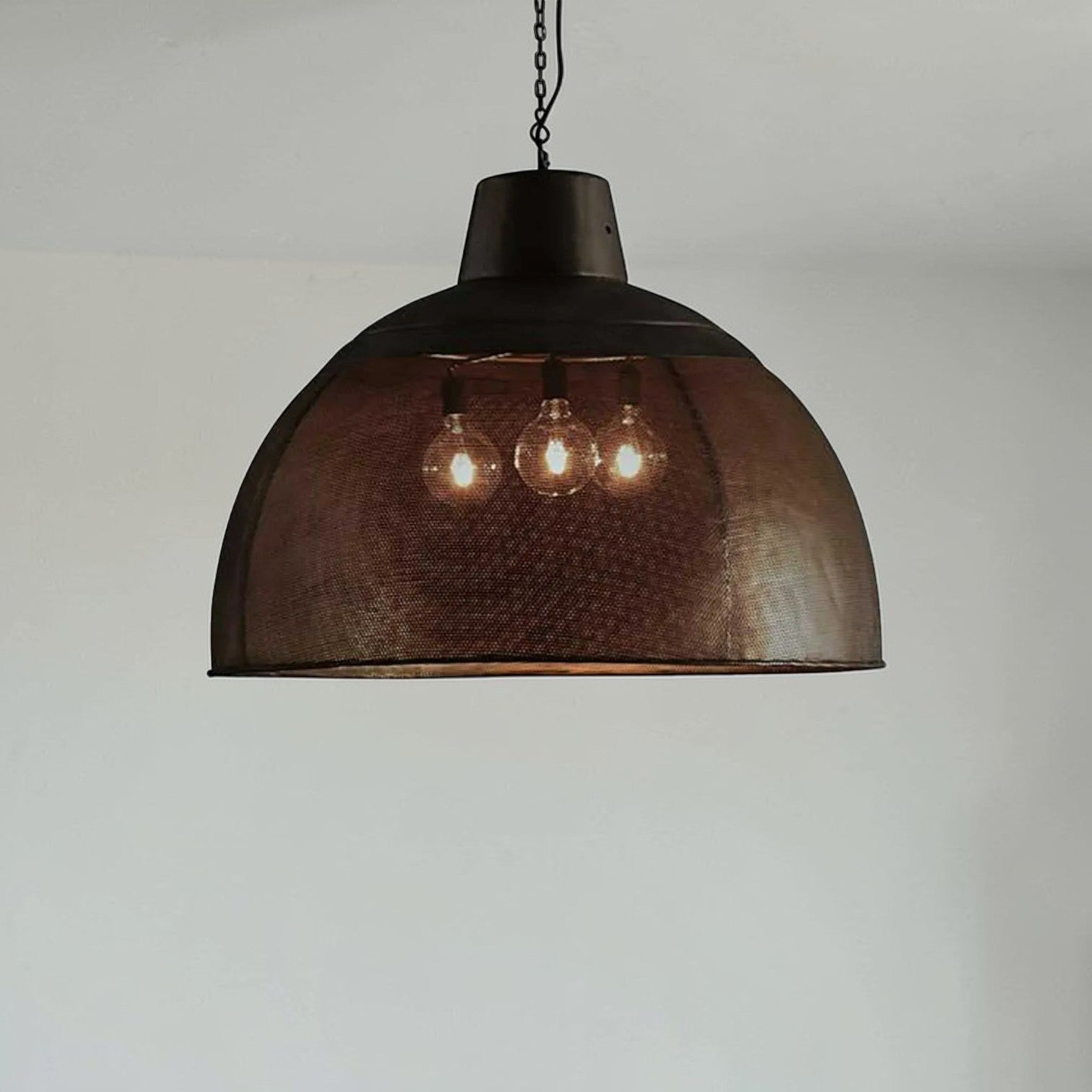 Riva Ceiling Pendant Extra Large Matt Black and Gold ZAF10500