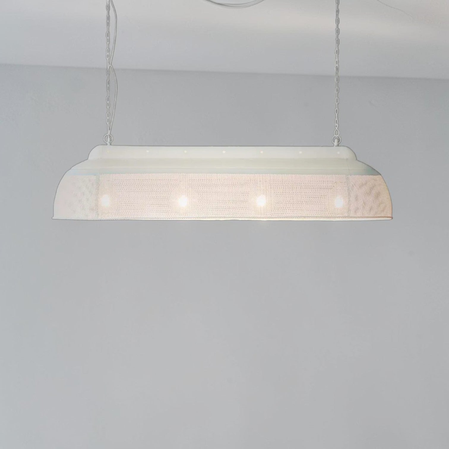Riva Ceiling Pendant Extra Long Matt White ZAF10415