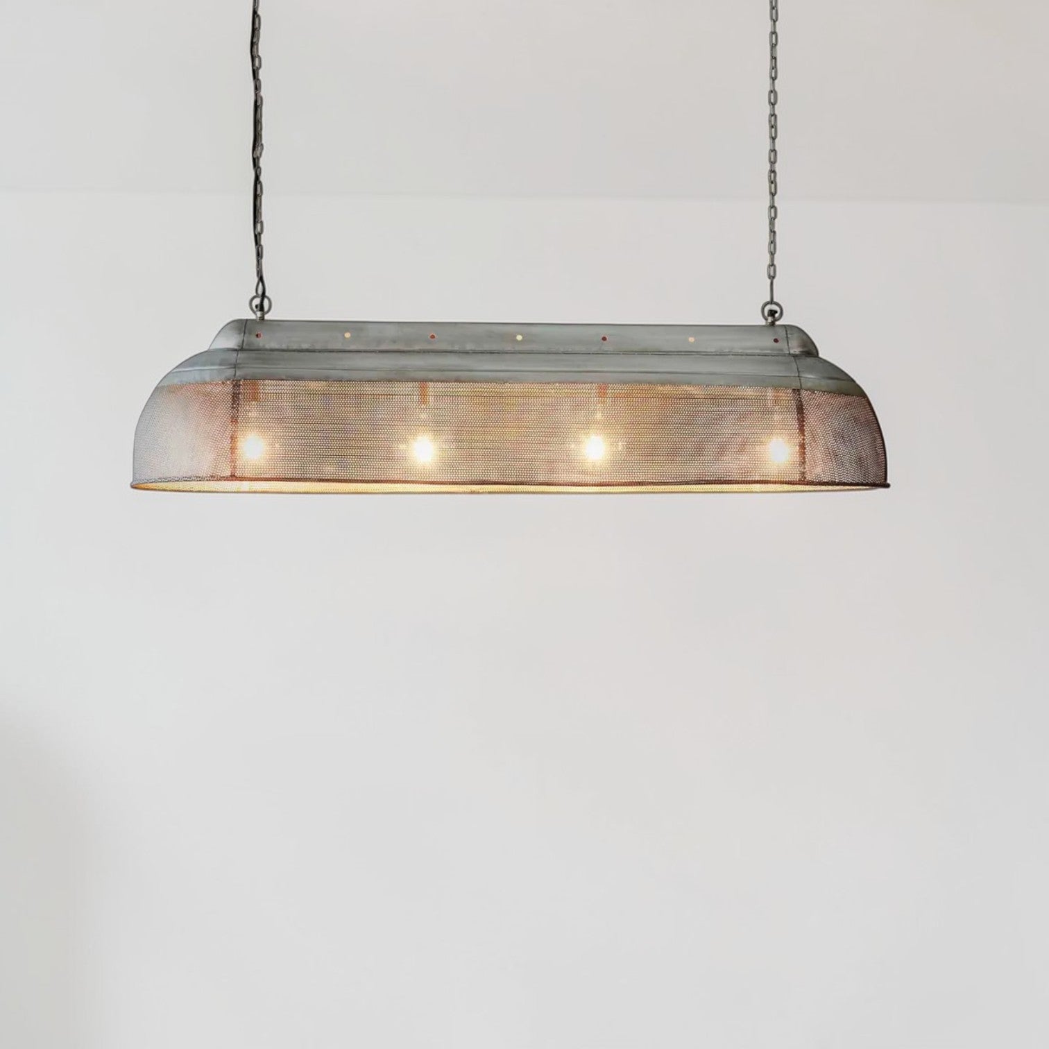 Riva Ceiling Pendant Extra Long Zinc ZAF10414