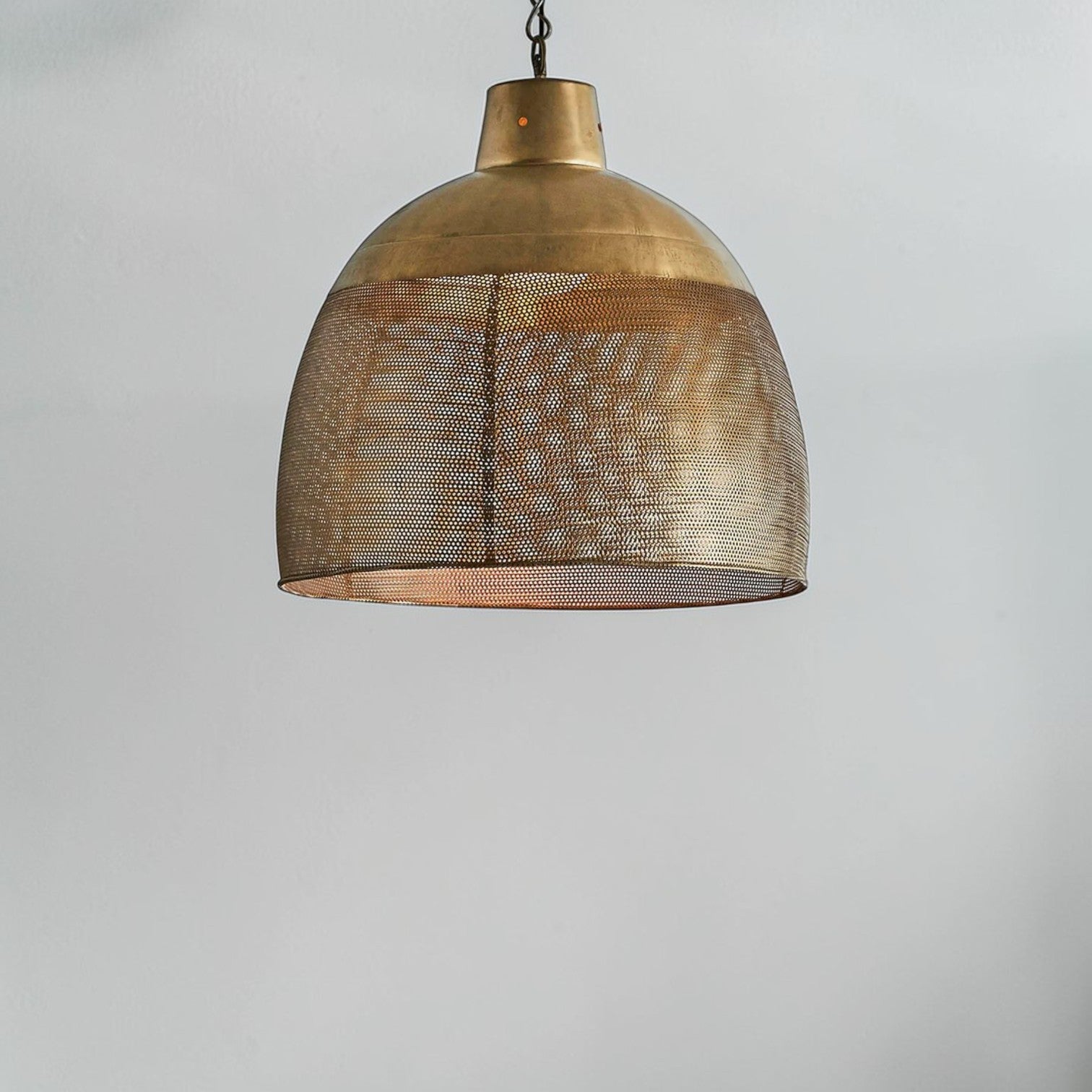 Riva Ceiling Pendant Large Antique Brass ZAF10258