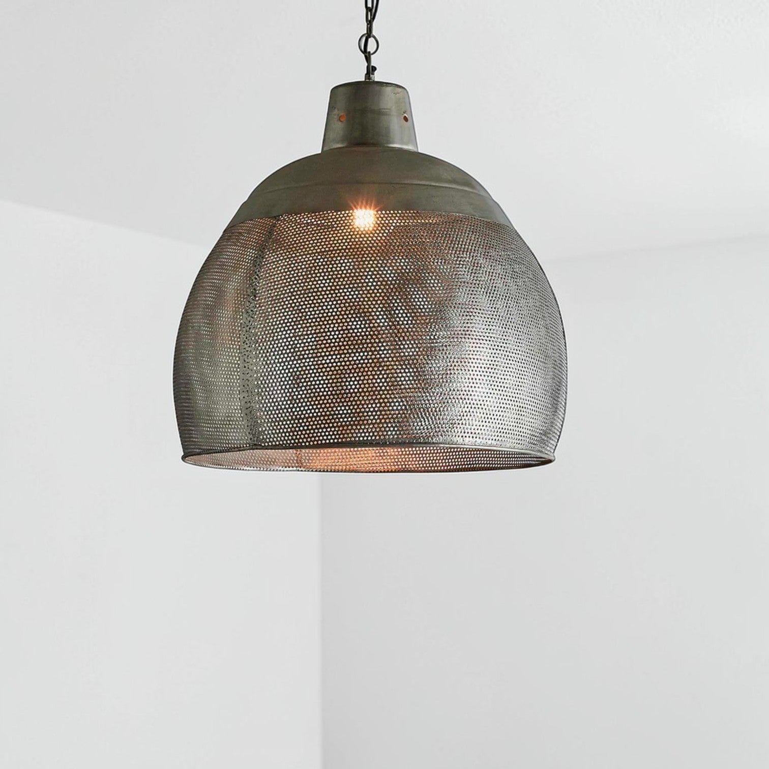 Riva Ceiling Pendant Large Zinc ZAF10106