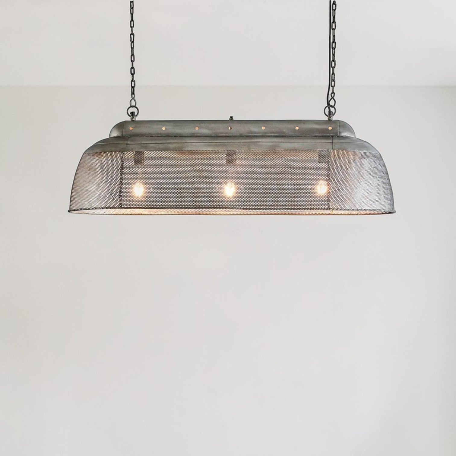 Riva Ceiling Pendant Long Zinc ZAF10326