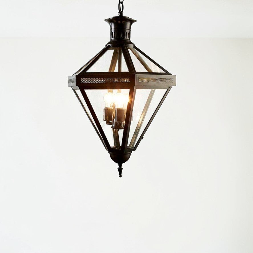 Rockefella Ceiling Pendant Black ELCITFR3976FLBR
