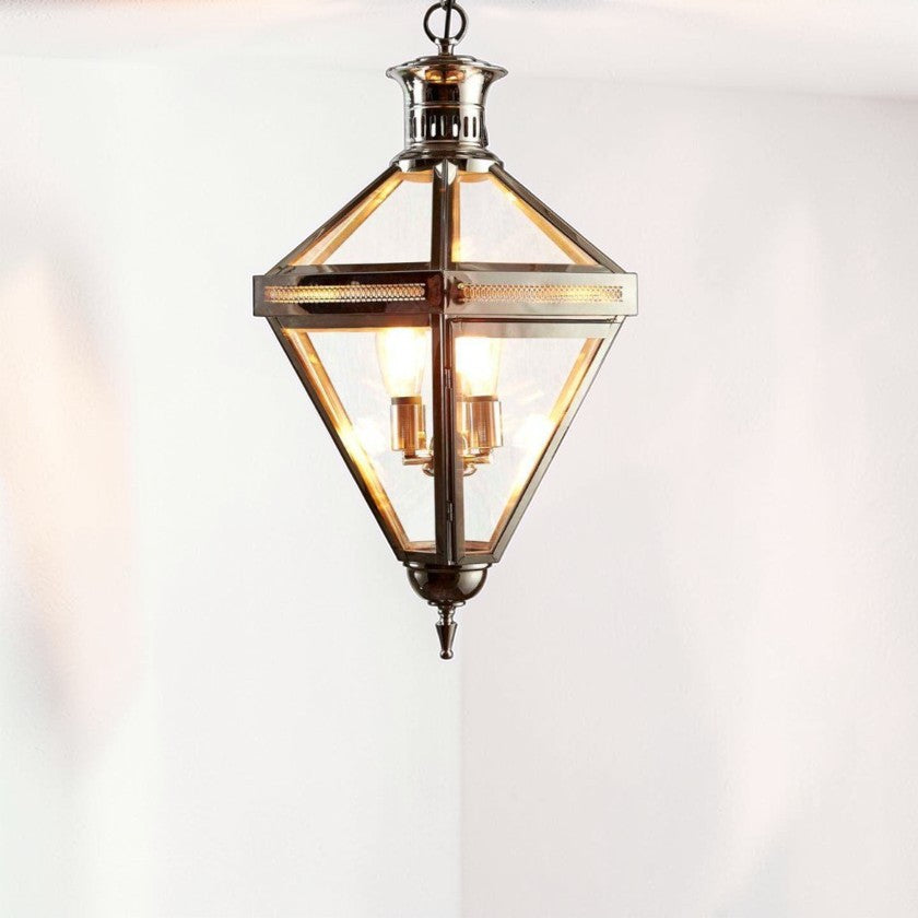 Rockefella Ceiling Pendant Nickel ELCITFR3976SH