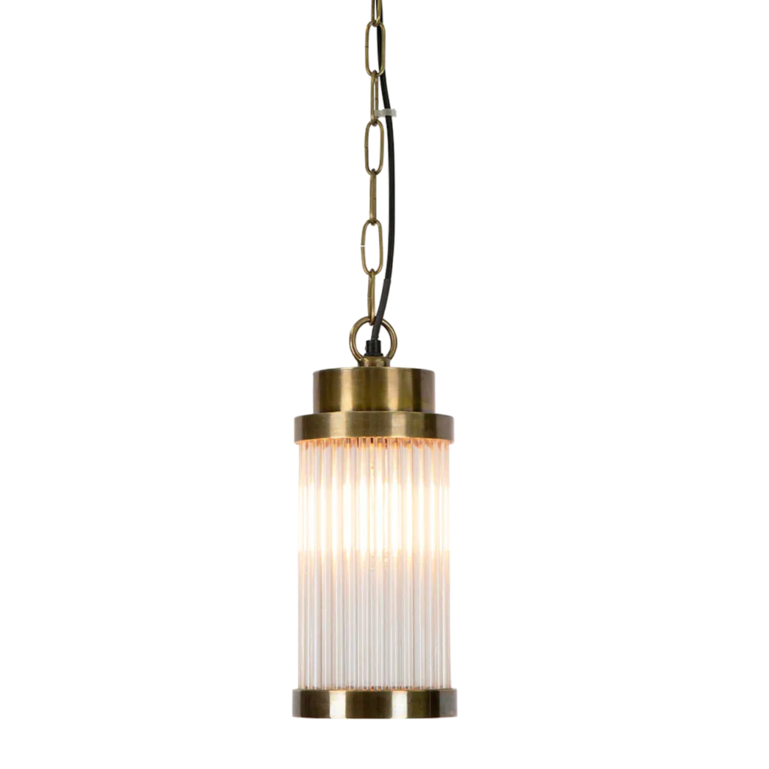 Rotterdam Ceiling Pendant Antique Brass ELPIM31400AB