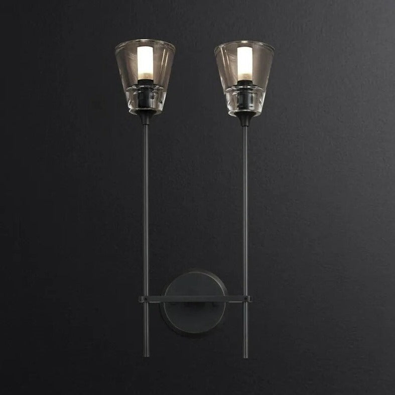 Hailey Twin Column Wall Lamp