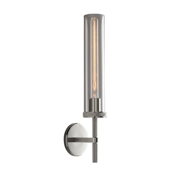 Achmore Nickel Wall Lamp (H490mm)