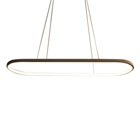 Esperance Eclipse LED Oval 900 Pendant Lamp (Matte-Black finish only)