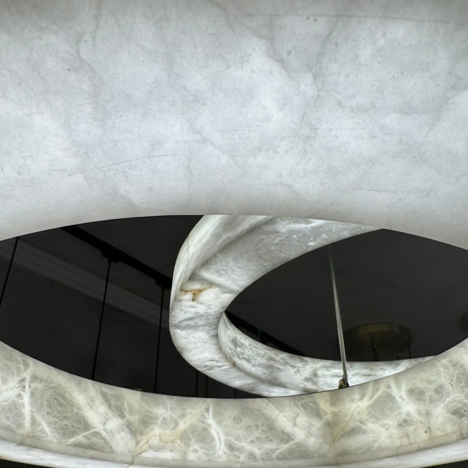 Neves Alabaster Ring Chandelier - 600m