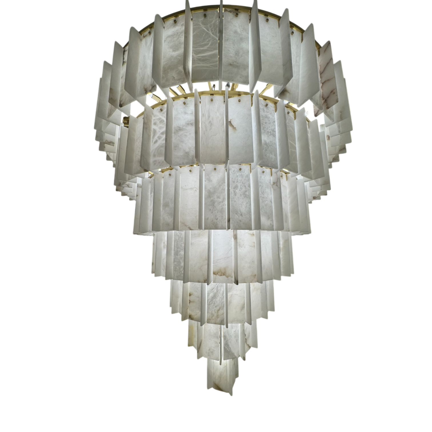 Pedrina Alabaster Extra Large Centrepiece Hero Chandelier