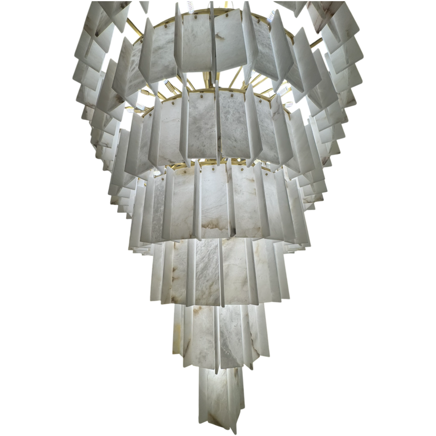 Pedrina Alabaster Extra Large Centrepiece Hero Chandelier