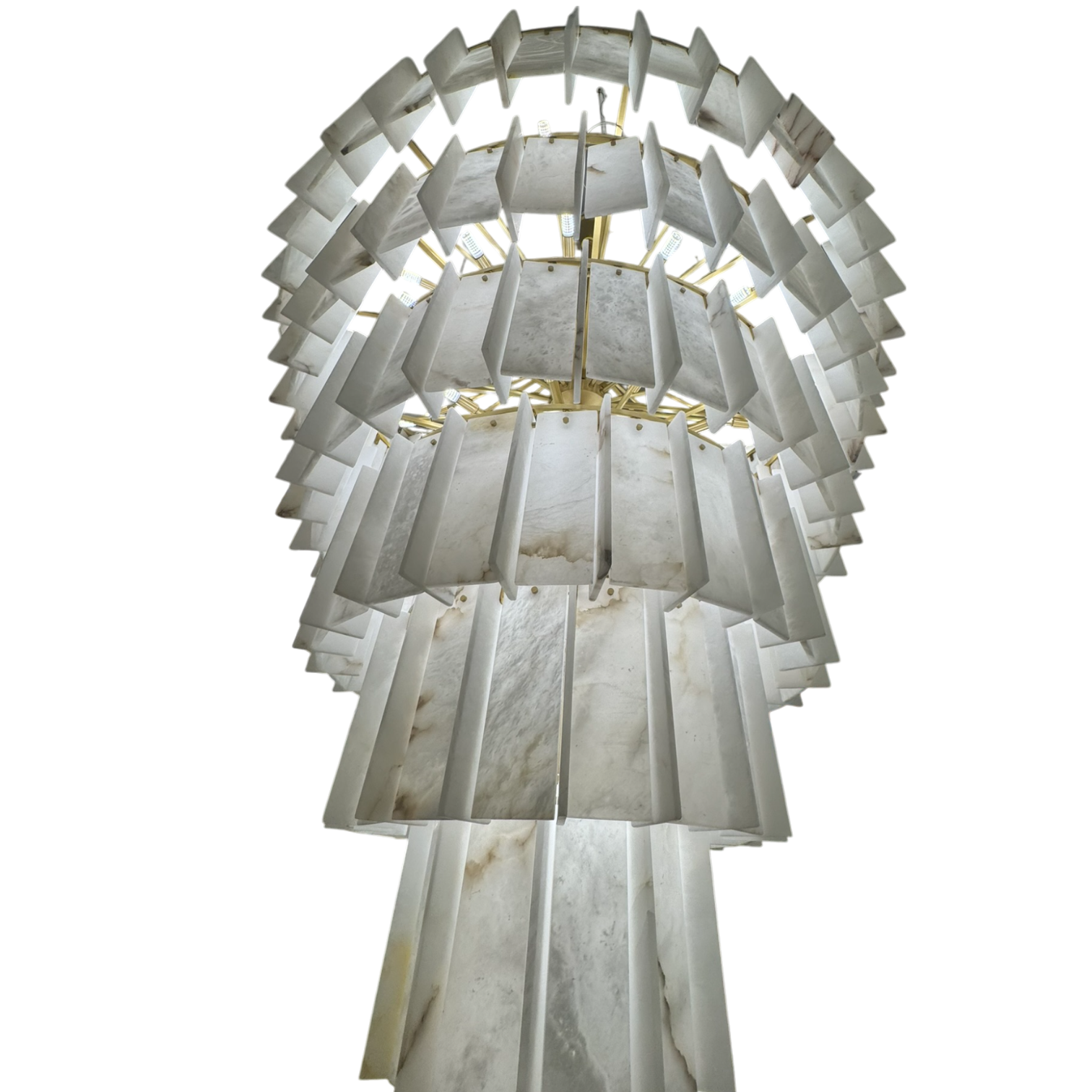 Pedrina Alabaster Extra Large Centrepiece Hero Chandelier