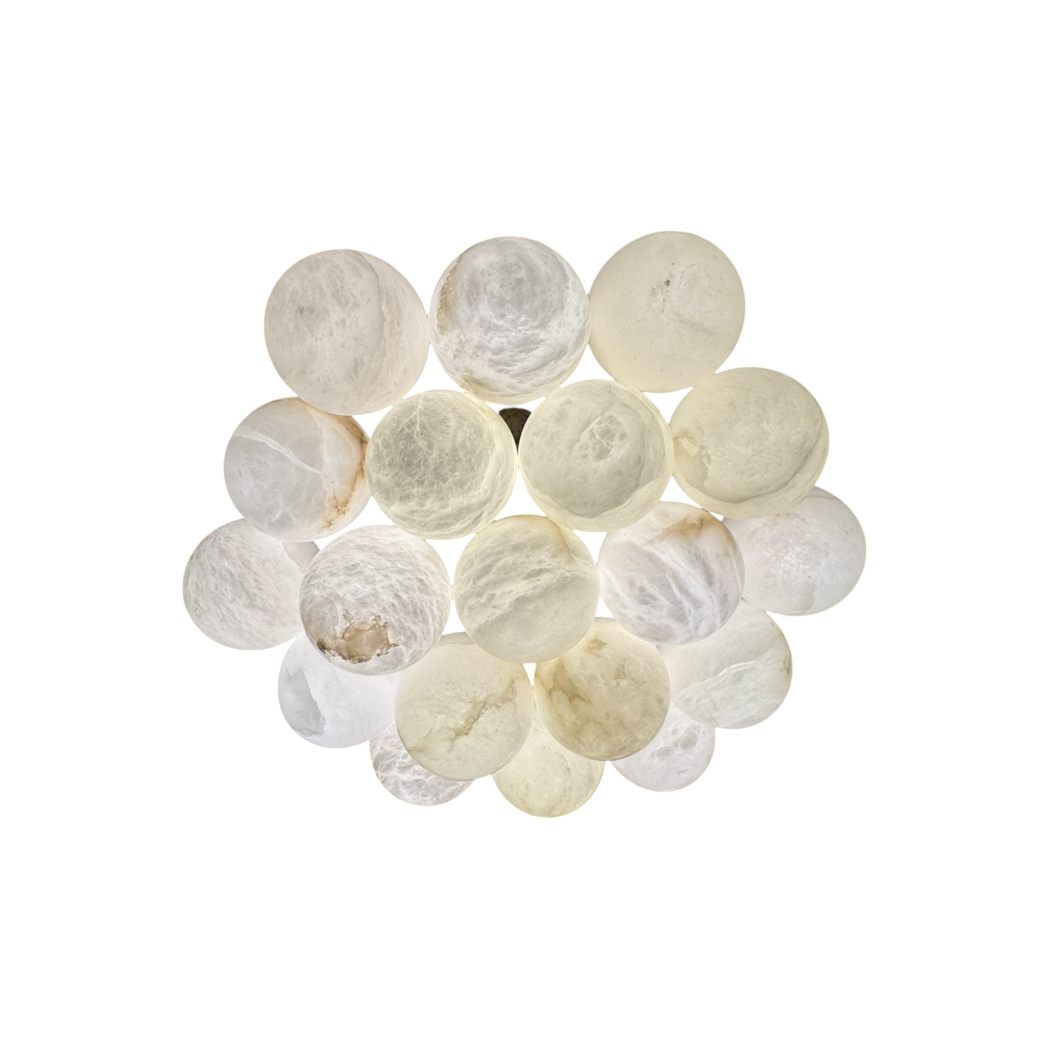 Leona Alabaster 19-shade Orb Chandelier