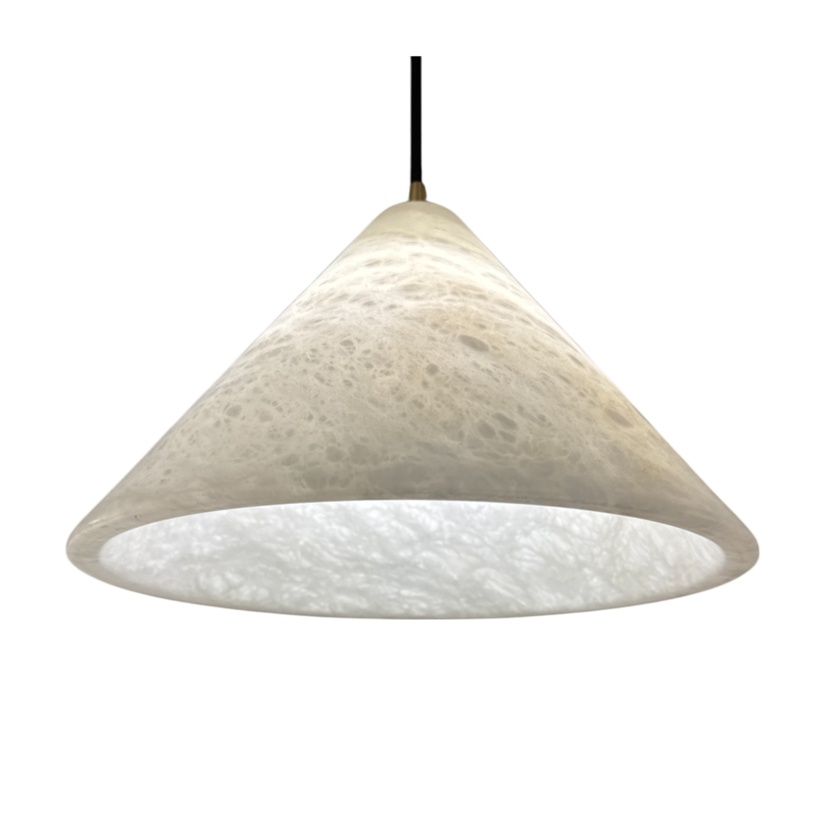 Evora Cone Alabaster Pendant Lamp