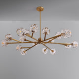Balle Be Crystal Round Chandelier 48" not illuminated