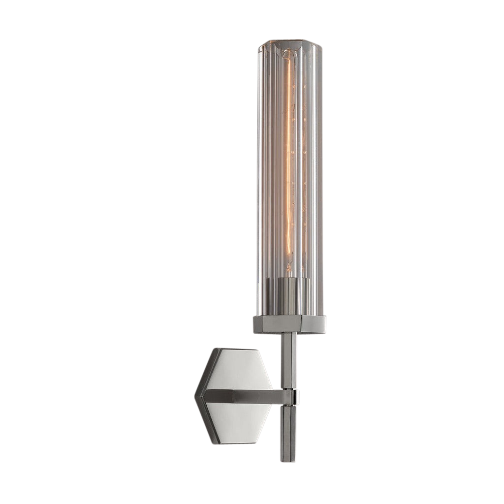 Stirling Nickel Wall Lamp (H490mm)