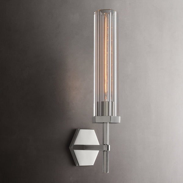 Stirling Nickel Wall Lamp (H490mm)