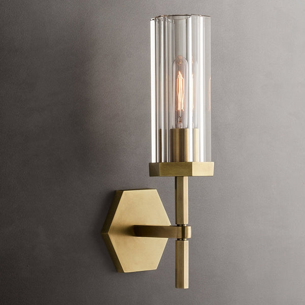 Stirling Brass Wall Lamp (H370mm)