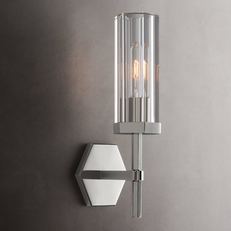 Stirling Nickel Wall Lamp (H370mm)
