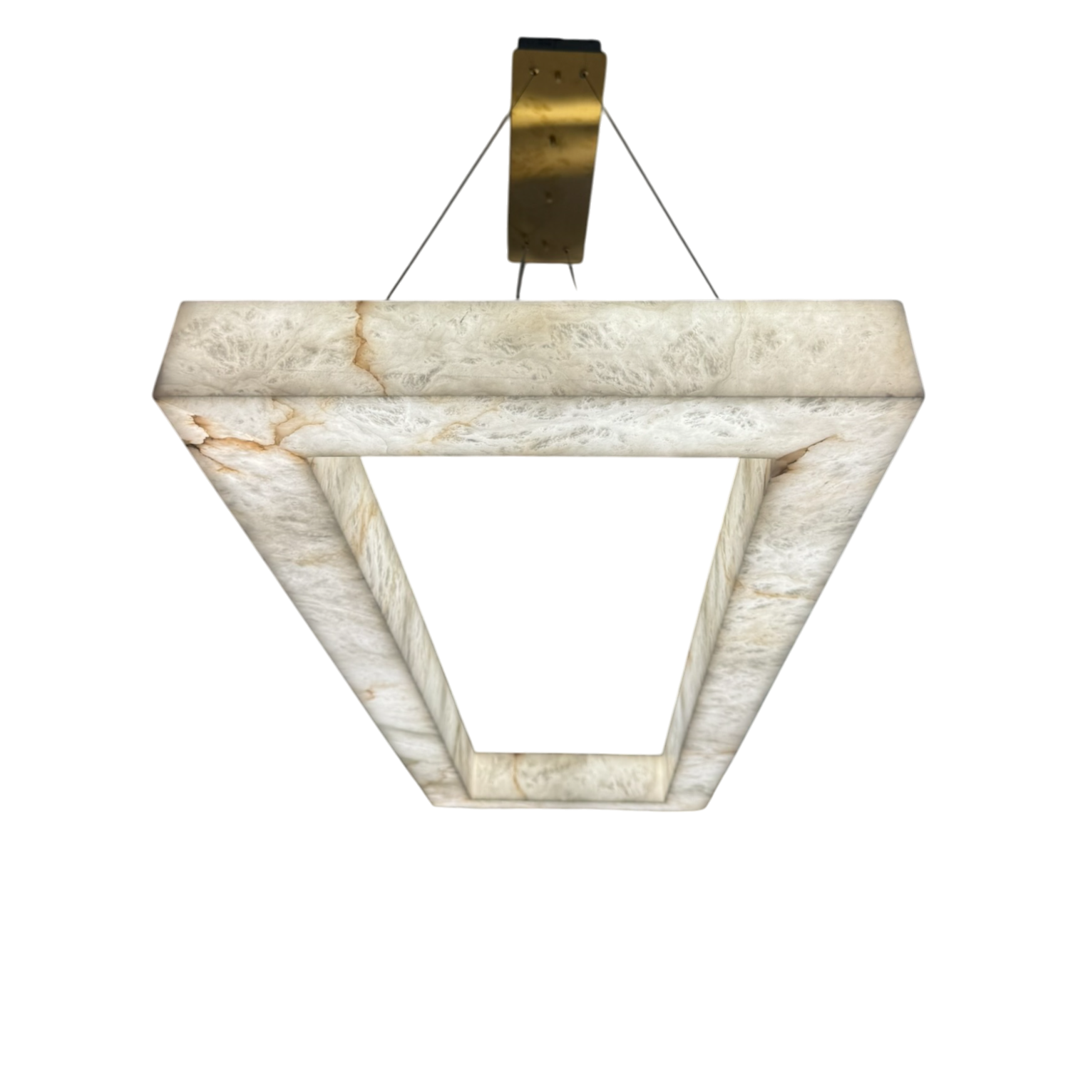 Neves Alabaster Rectangular Chandelier