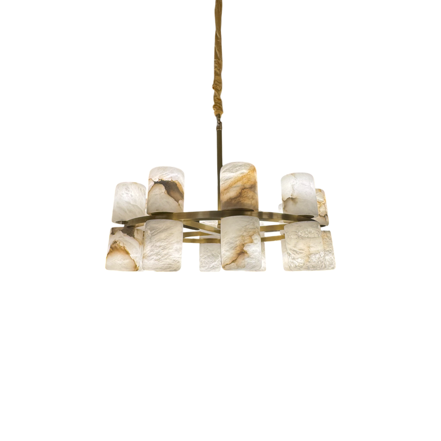 Luzia Alabaster Chandelier - Round