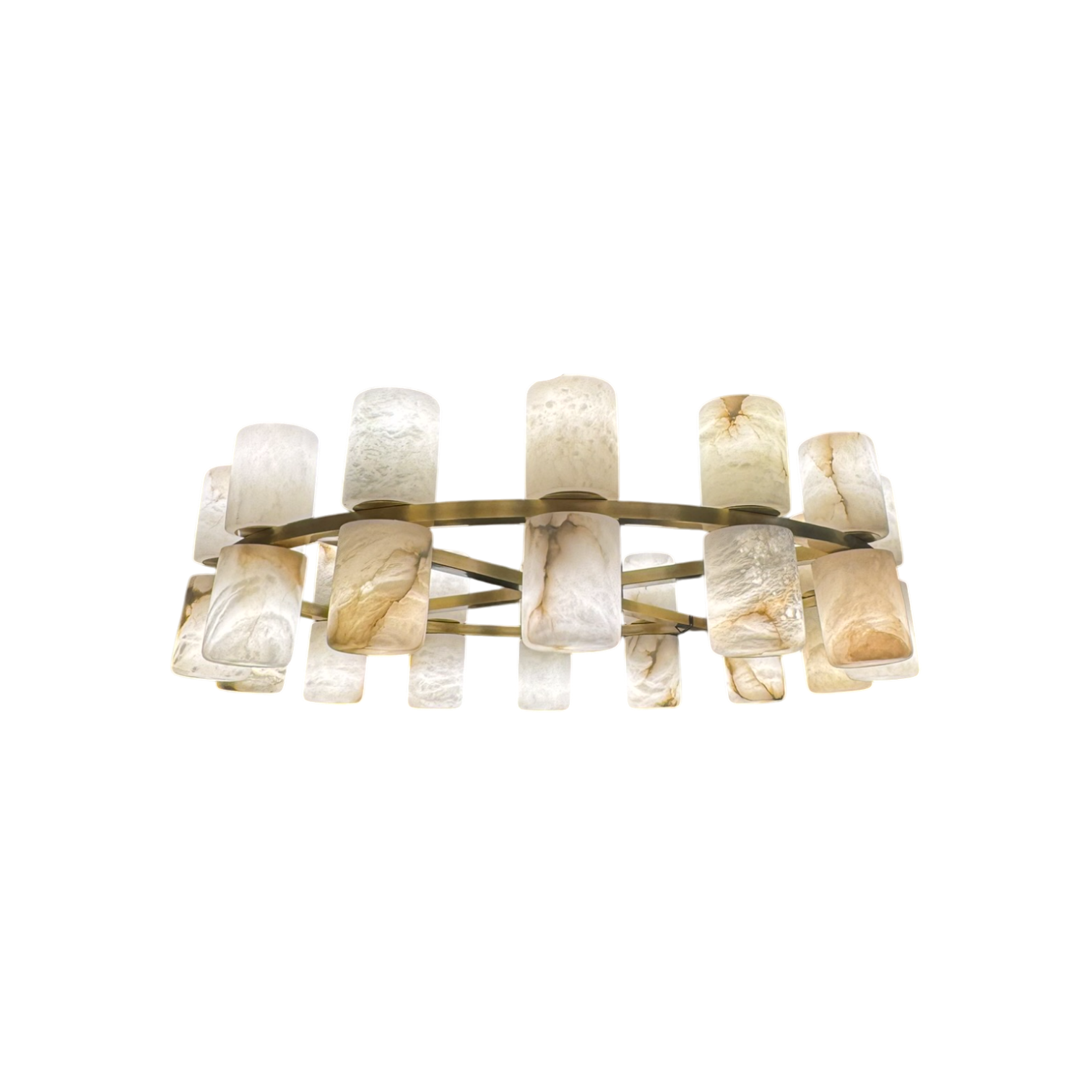 Luzia Alabaster Chandelier - Round