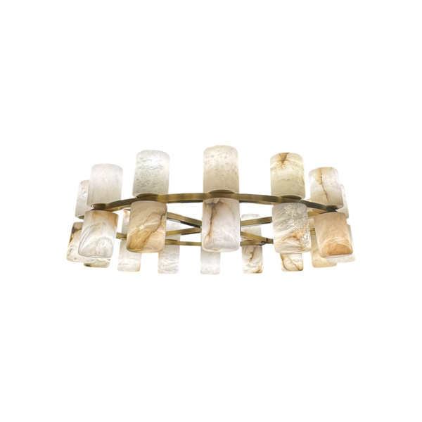 Luzia Alabaster Chandelier - Round