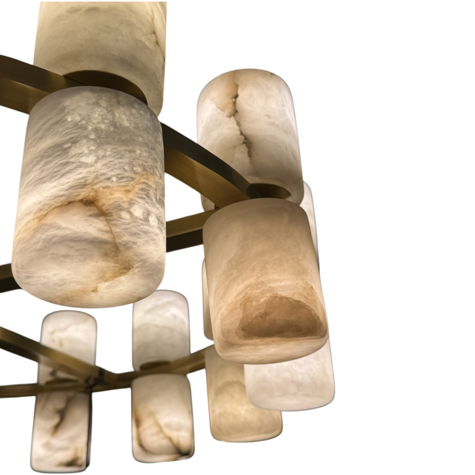 Luzia Alabaster Chandelier - Round