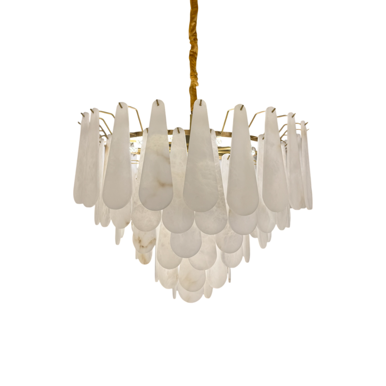Mariana Teardrop Alabaster Chandelier