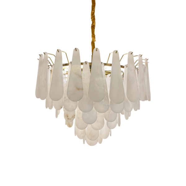Mariana Teardrop Alabaster Chandelier