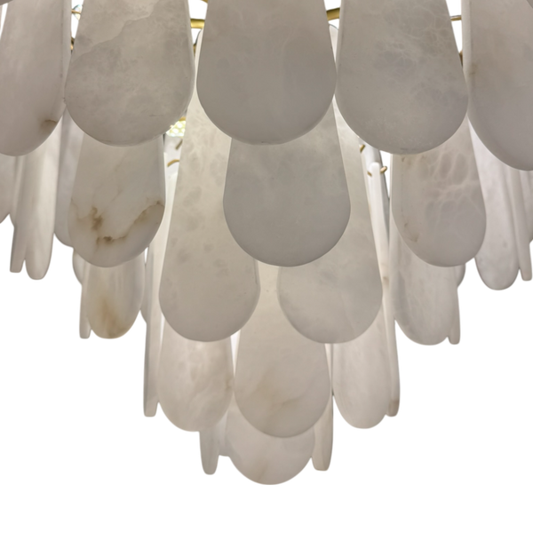 Mariana Teardrop Alabaster Chandelier