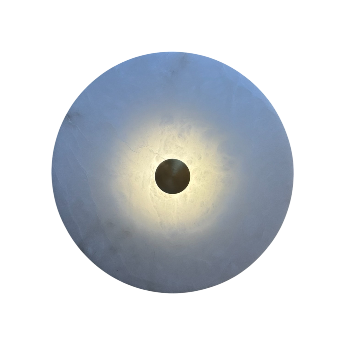 Sara Round Alabaster Wall Lamp