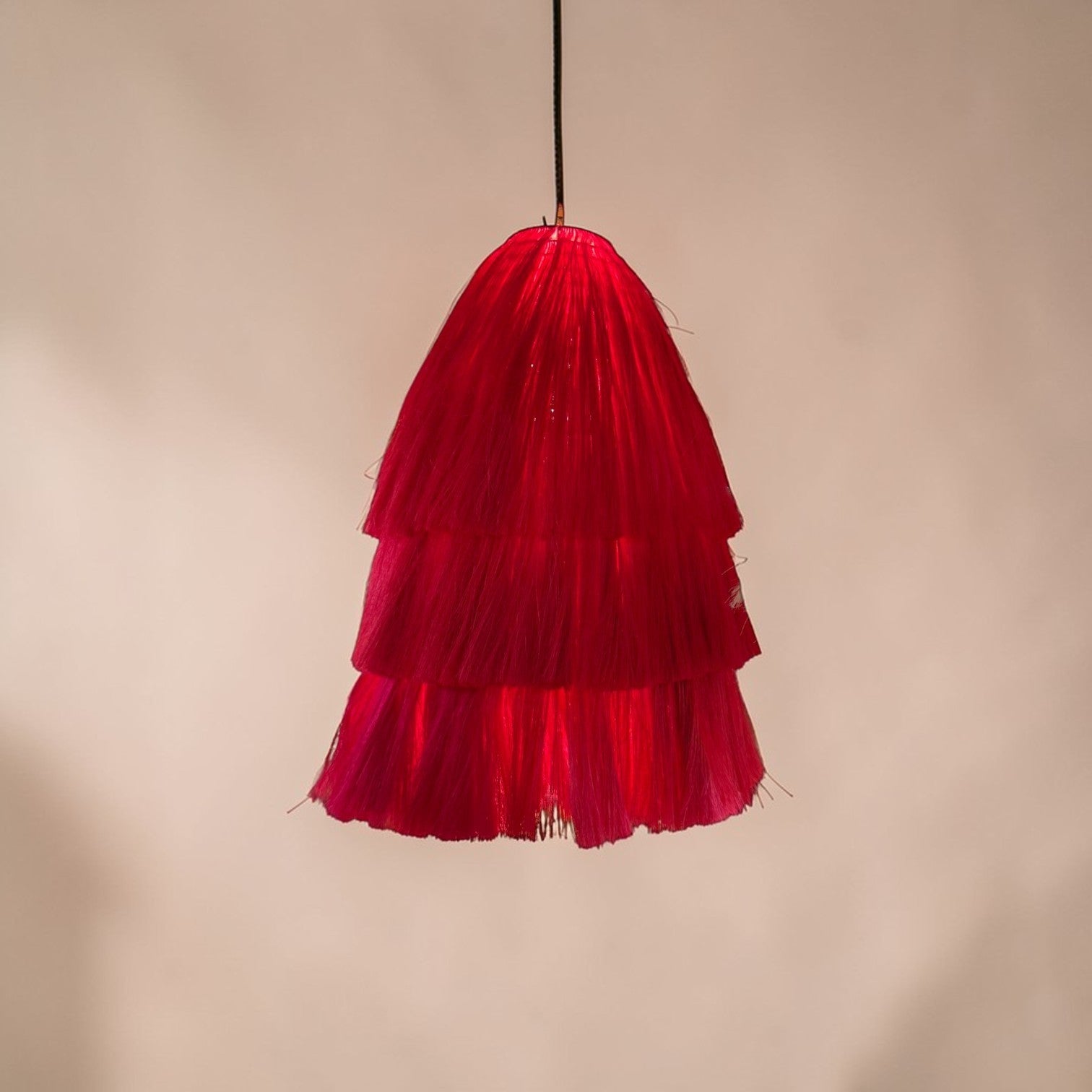 Sabra Rattan Hanging Lamp