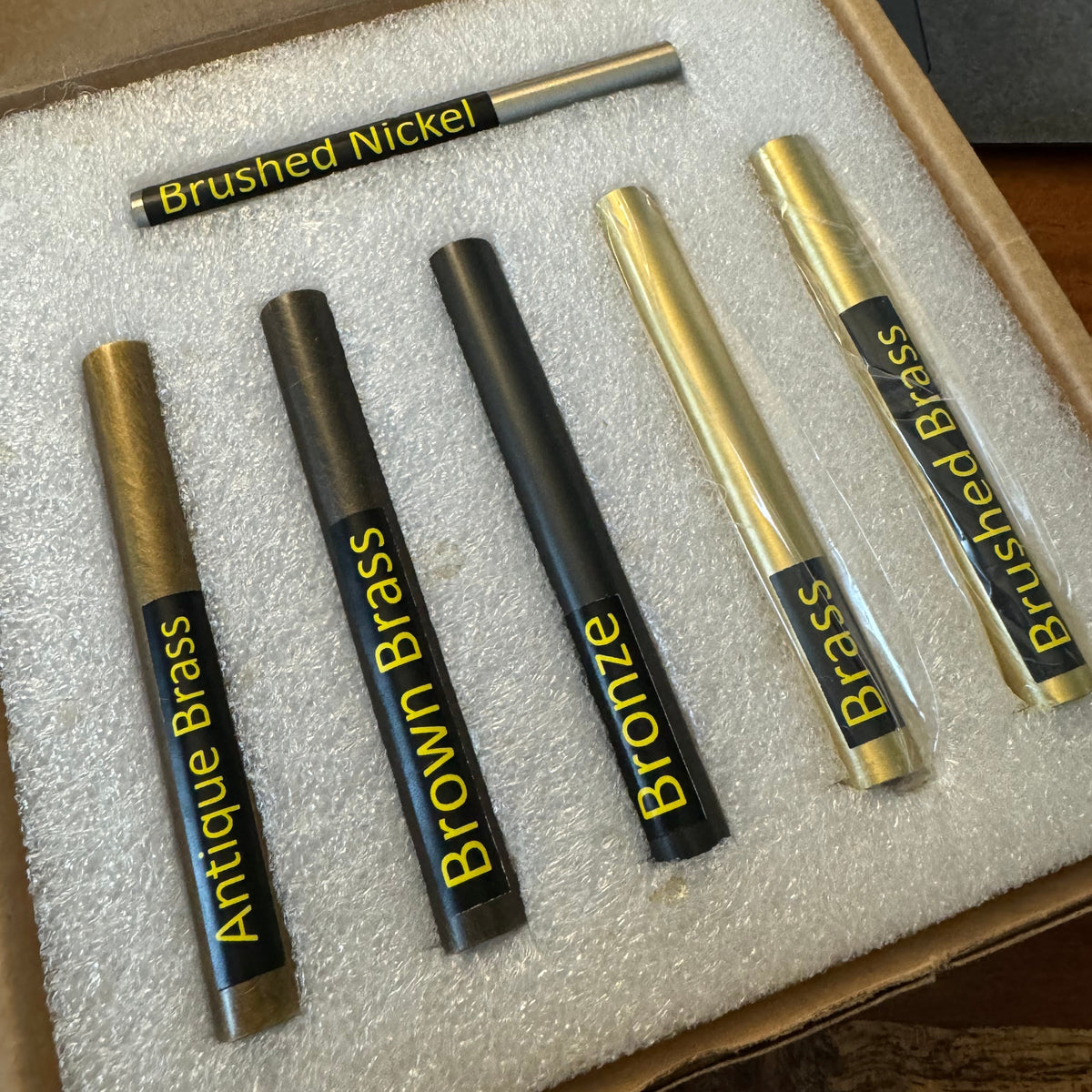 Brass Sample Box