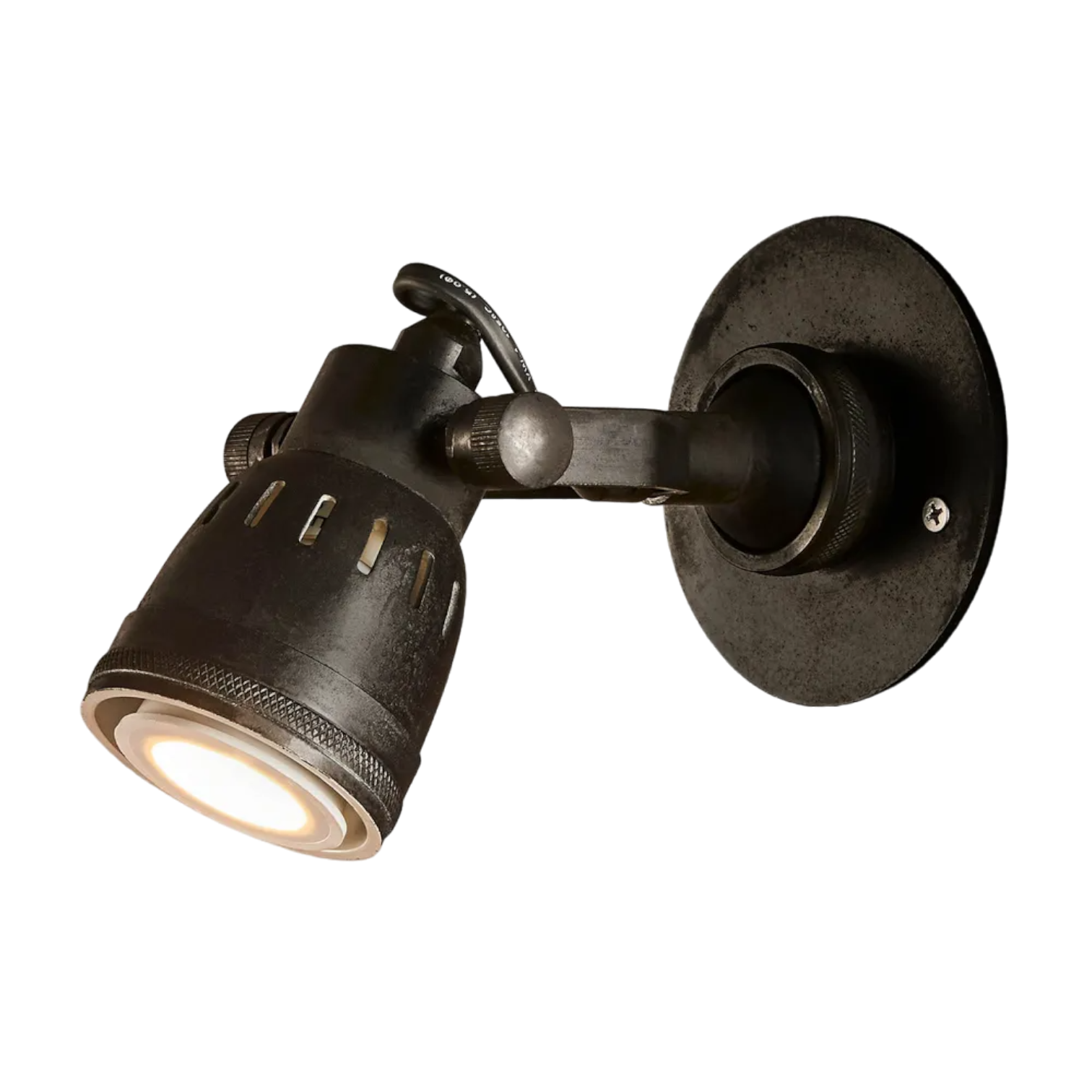 Seattle Short Arm Wall Light Black