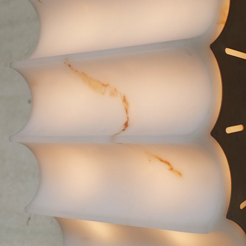 Nalara Tiered Alabaster Sconce
