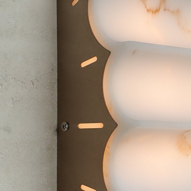 Nalara Tiered Alabaster Sconce