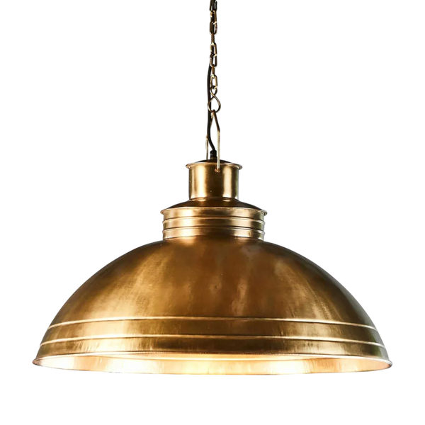 Sheldon Ceiling Pendant Antique Brass (SKU ZAF10218BR)