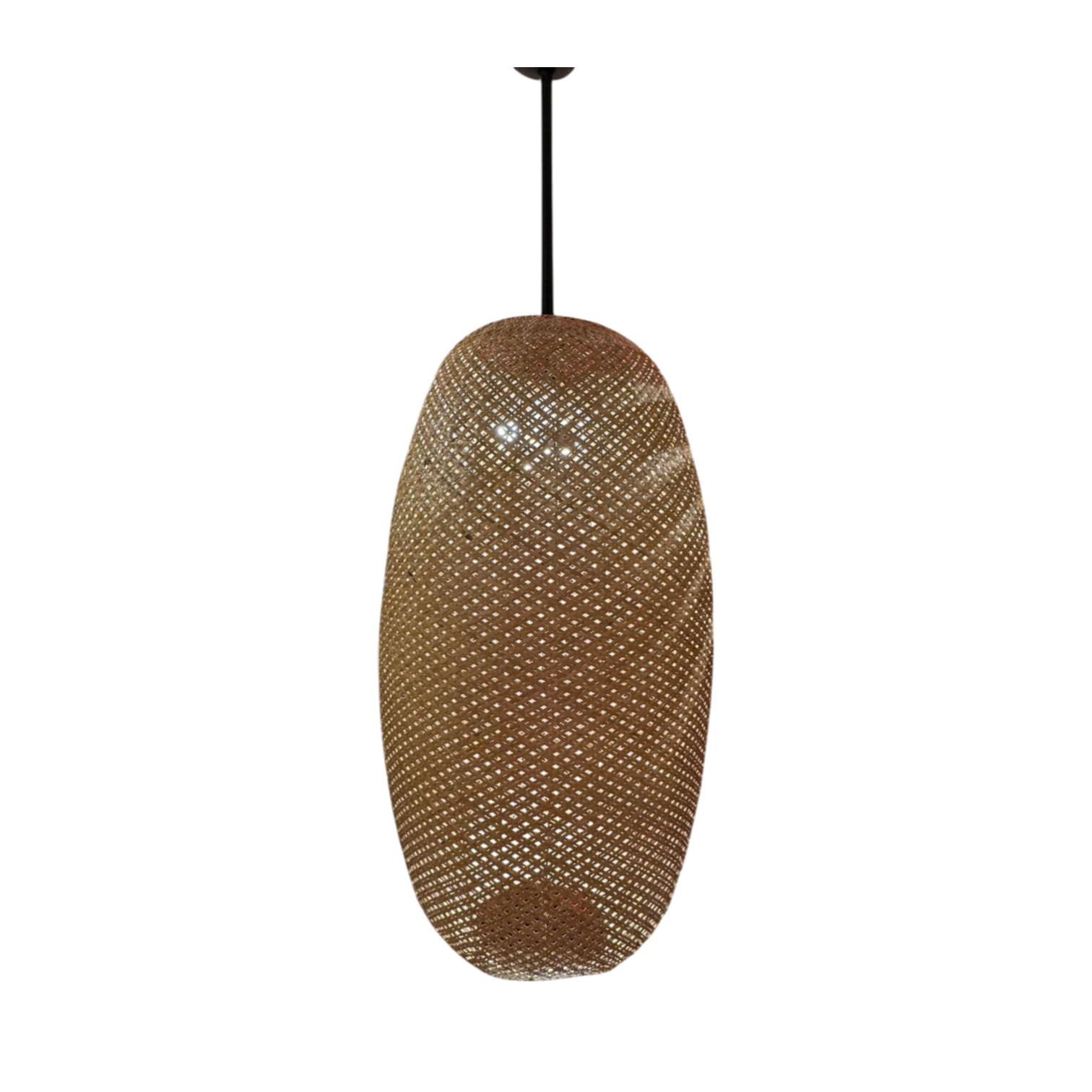 Silas Rattan Hanging Lamp