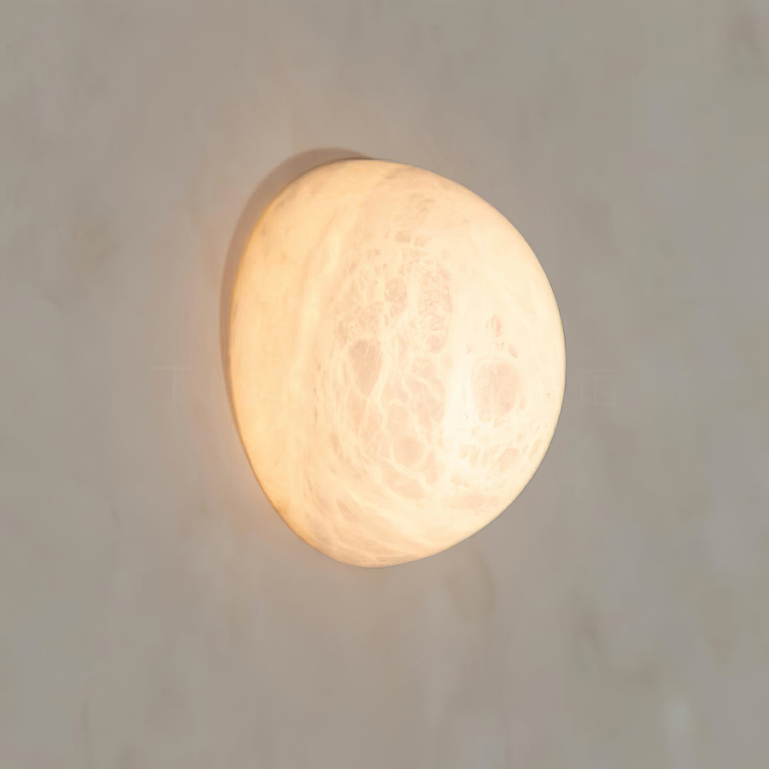 Calorae Alabaster Wall Sconce - Small