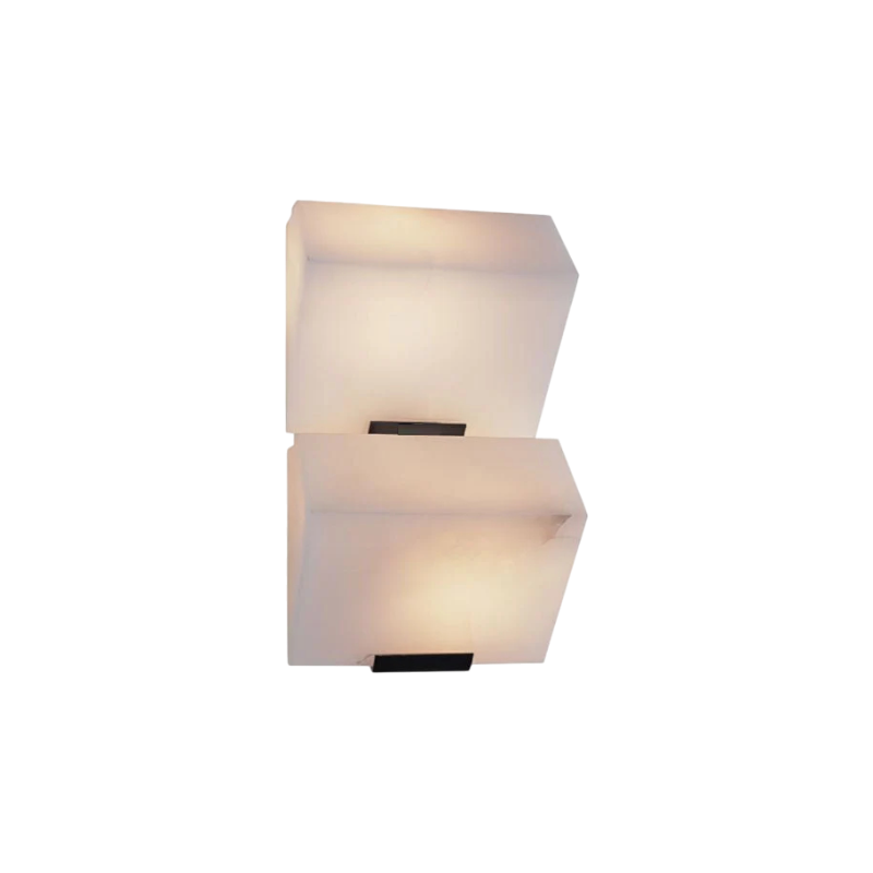 Sofia Multi-lamp Alabaster Wall Sconce