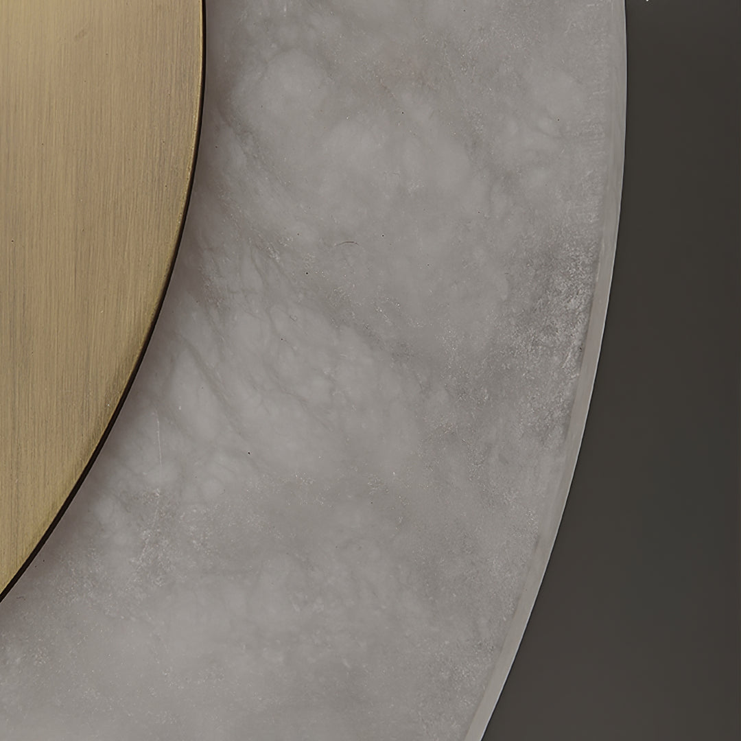 Darel Alabaster Leaf Sconce