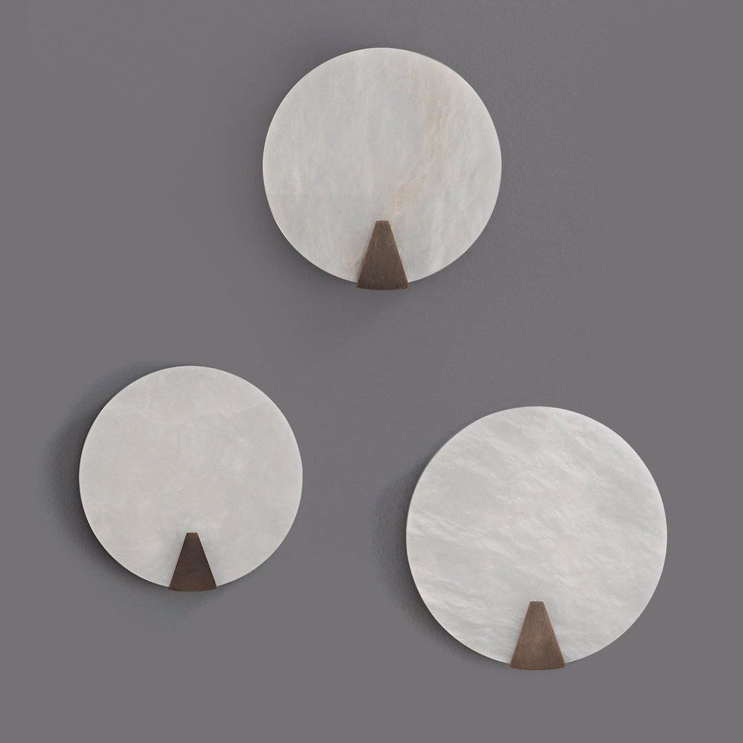 Seron Halo Alabaster Wall Light - Large