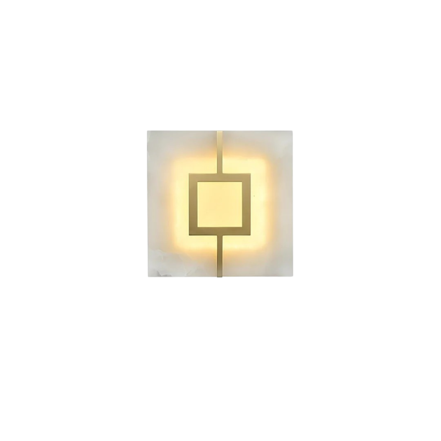 Dorelia Alabaster Wall Lamp - Square