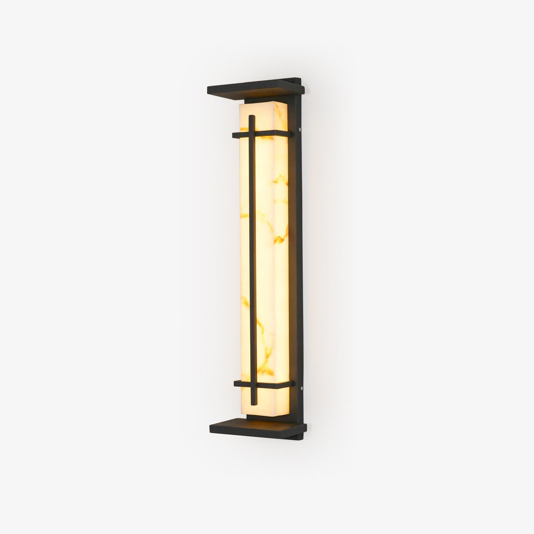 Bruma Outdoor Alabaster Wall Light - Medium