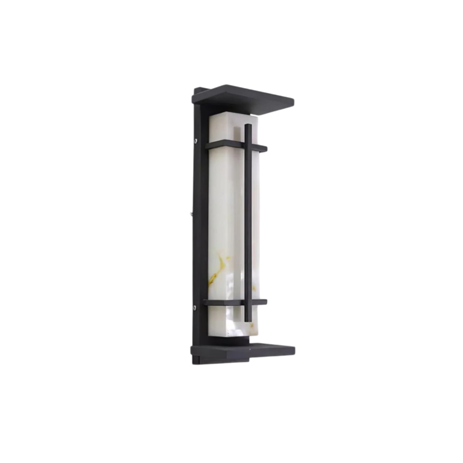 Bruma Outdoor Alabaster Wall Light - Short