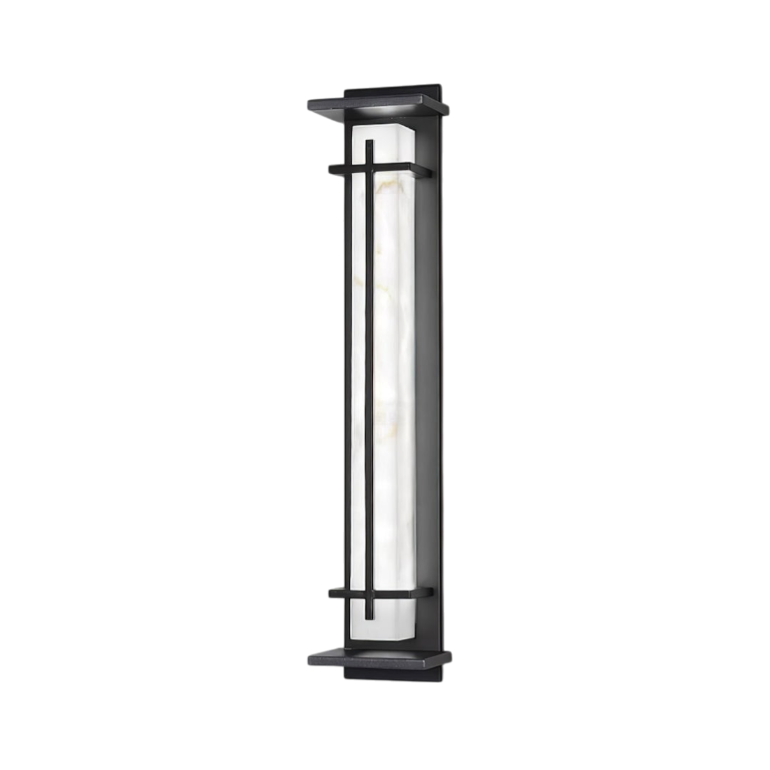 Bruma Outdoor Alabaster Wall Light - Long