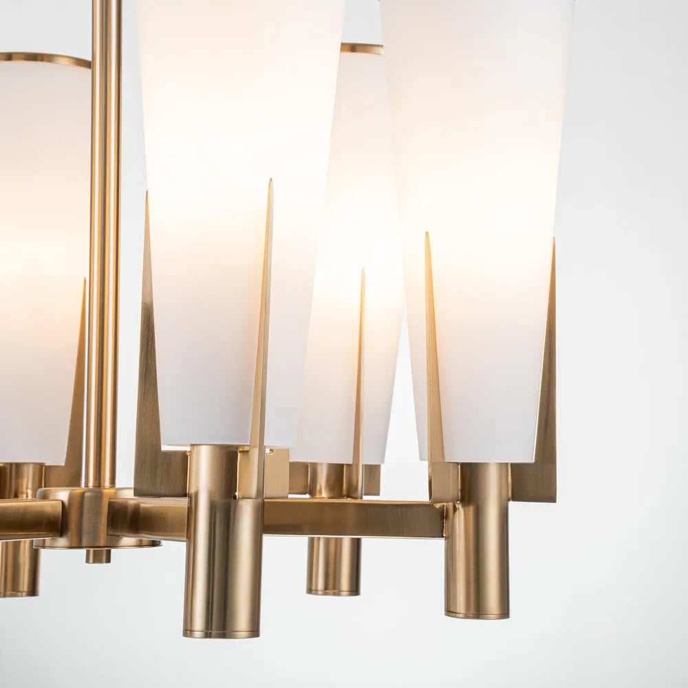 St Germain Chandelier Antique Brass ELS1015786