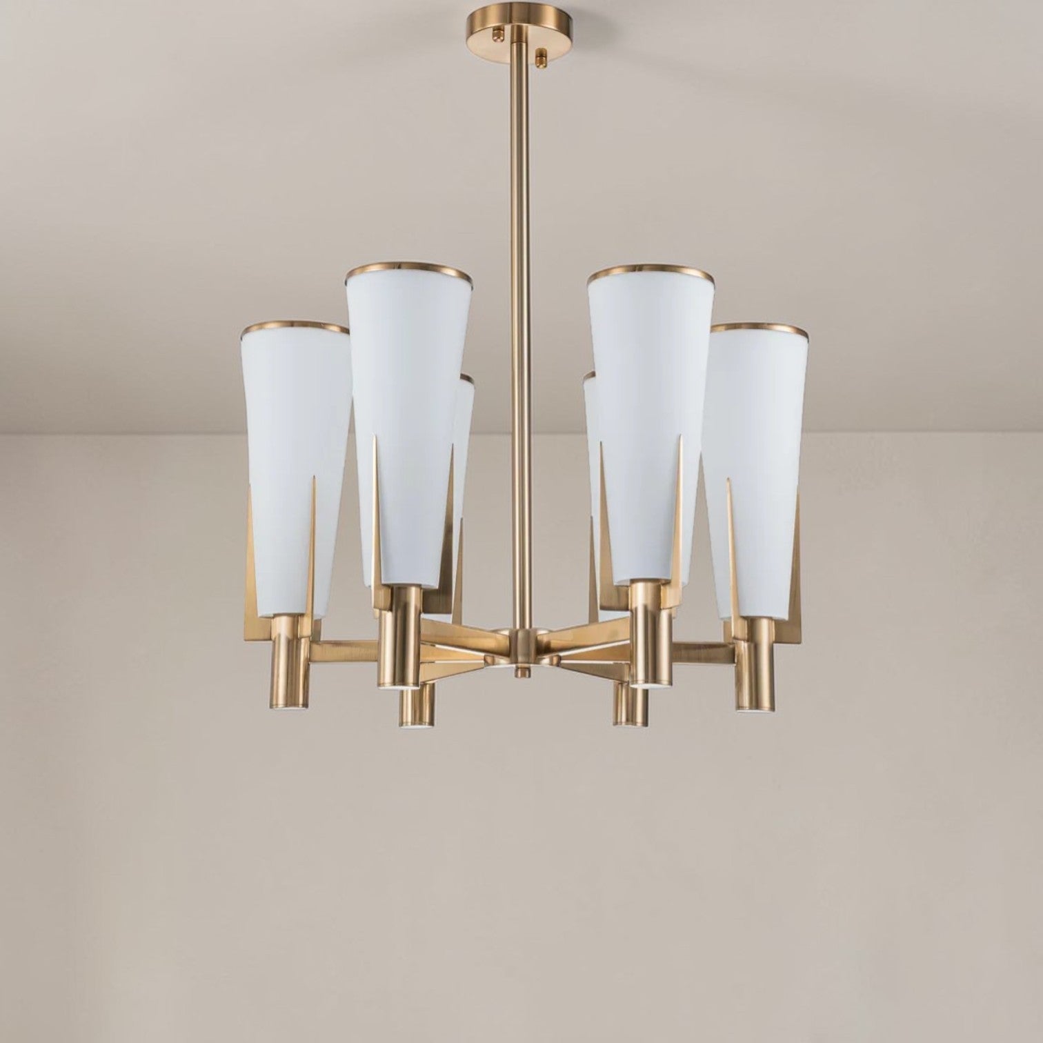 St Germain Chandelier Antique Brass ELS1015786